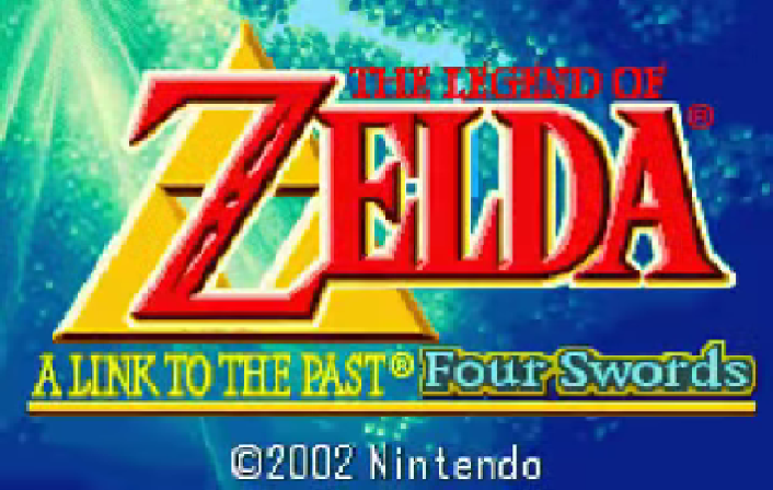 Zelda A Link to the Past  Title Screen